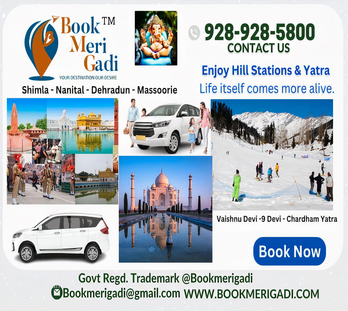 Welcome to BookMeriGadi – Your Trusted Travel Partner!